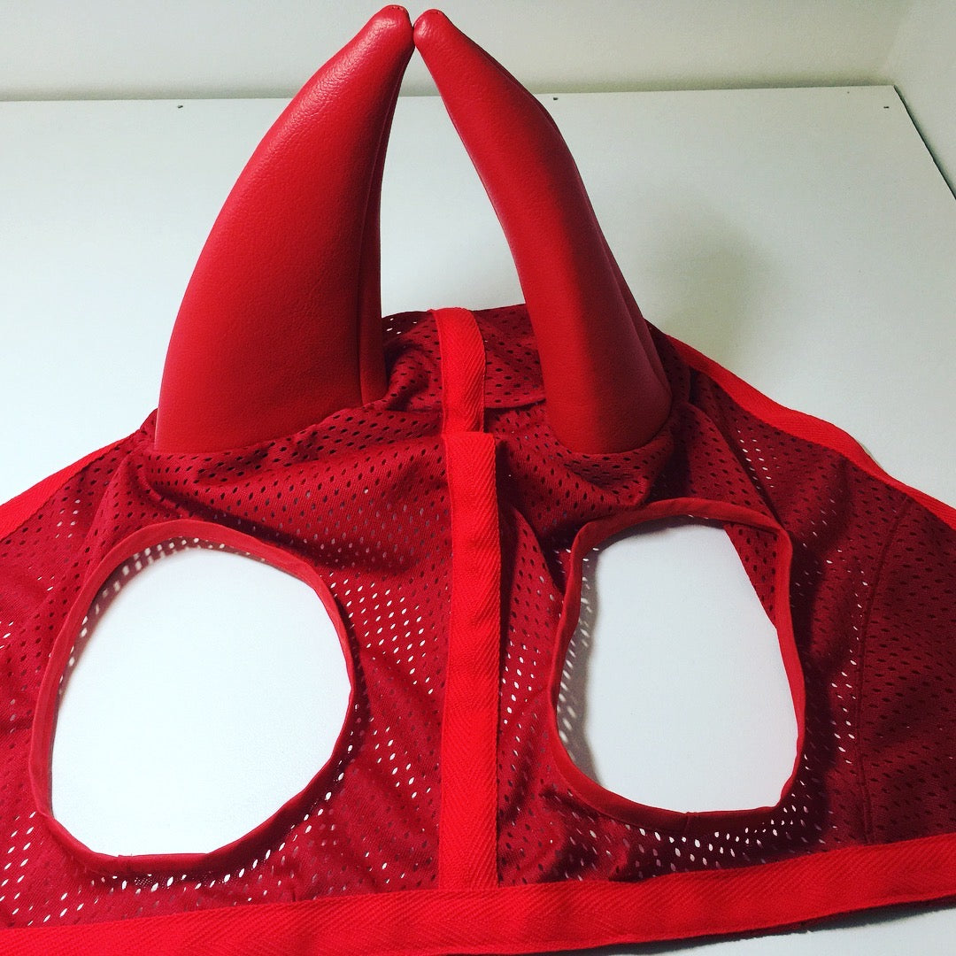 OWL JAPANESE MESH EARMUFFS -  RED