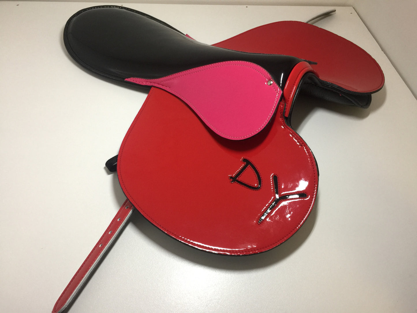 Custom Initial or Logo Cut-Out On Somes Saddle