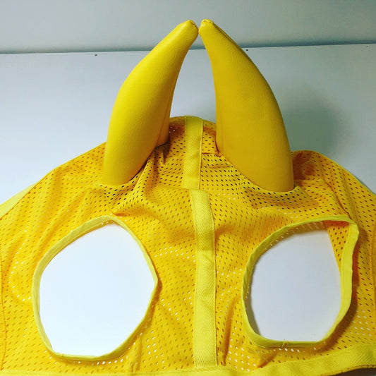 OWL JAPANESE MESH EARMUFFS -  YELLOW