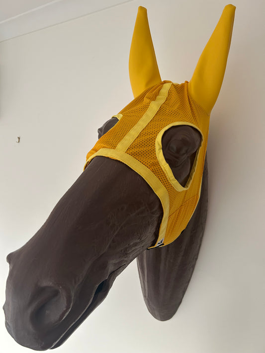 OWL JAPANESE MESH EARMUFFS -  YELLOW