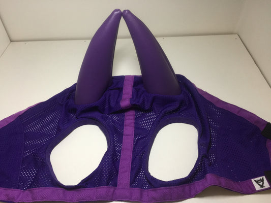 OWL JAPANESE MESH EARMUFFS -  PURPLE