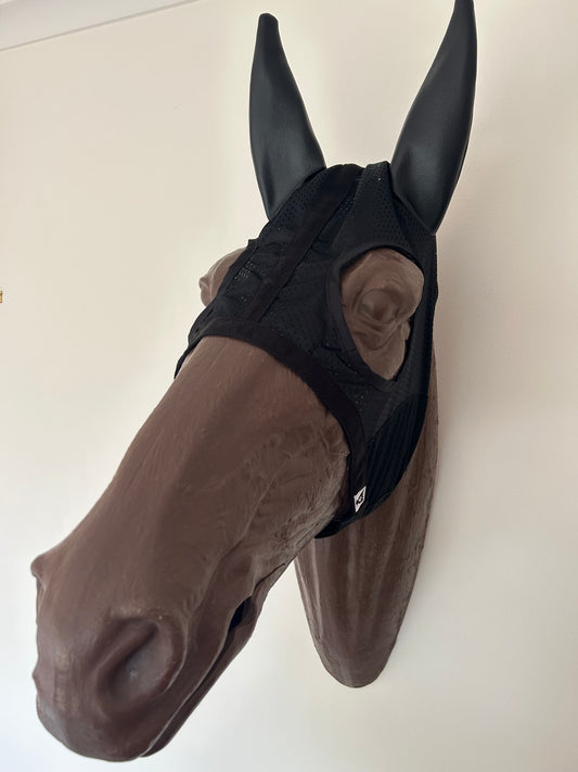 OWL JAPANESE MESH EARMUFFS -  BLACK