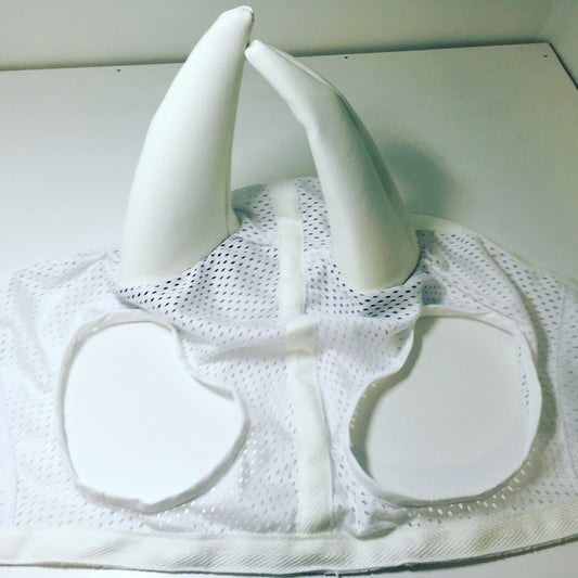 OWL JAPANESE MESH EARMUFFS -  WHITE