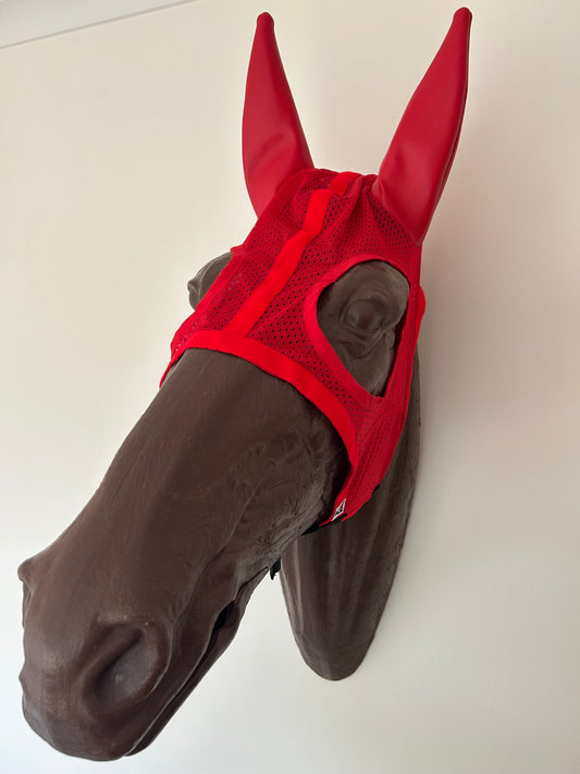 OWL JAPANESE MESH EARMUFFS -  RED