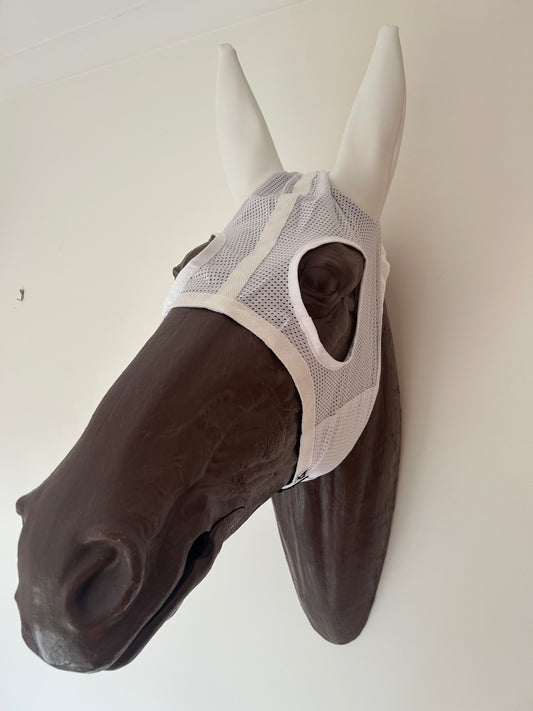 OWL JAPANESE MESH EARMUFFS -  WHITE